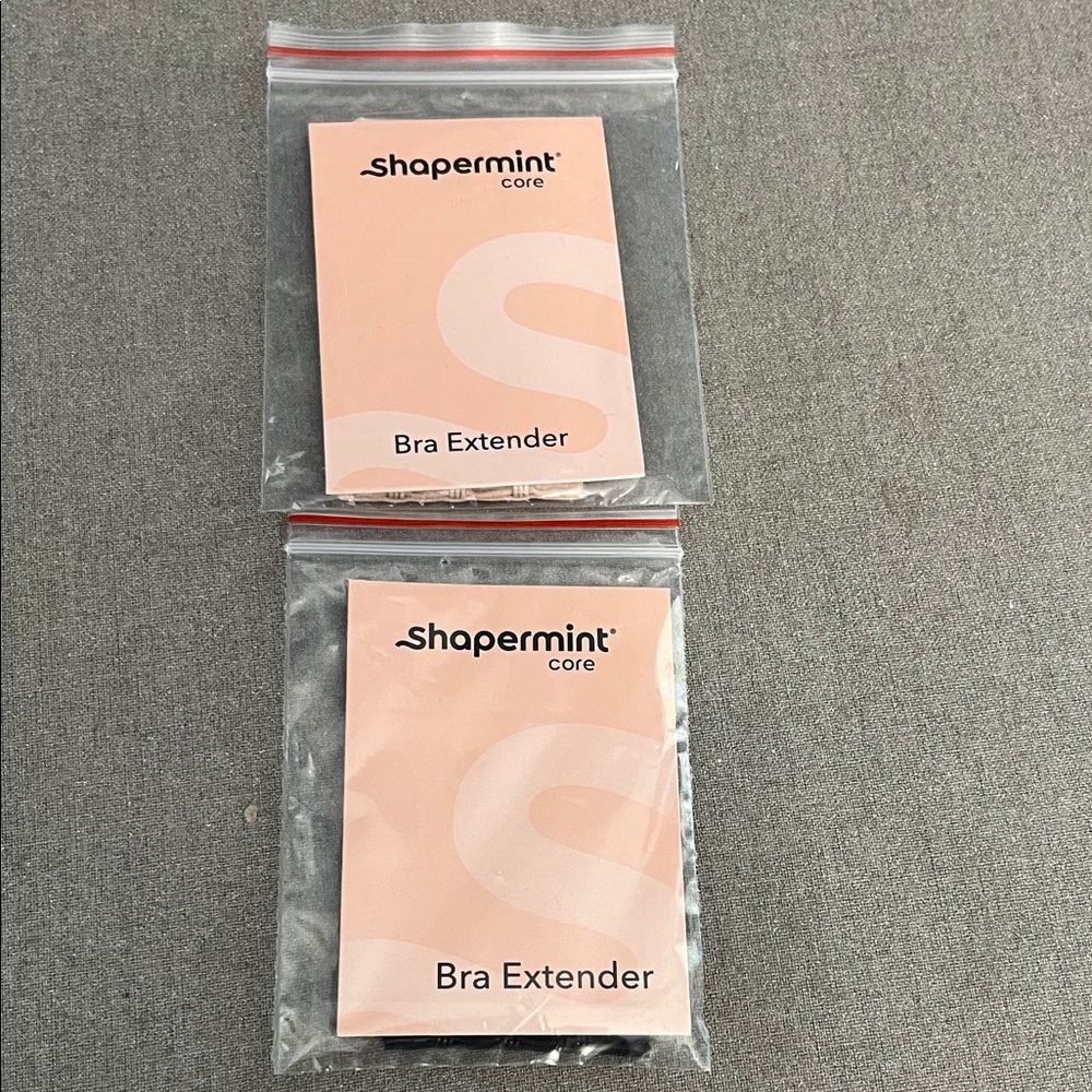 Shapermint Nude and Black Bra Extenders - Pack of 2